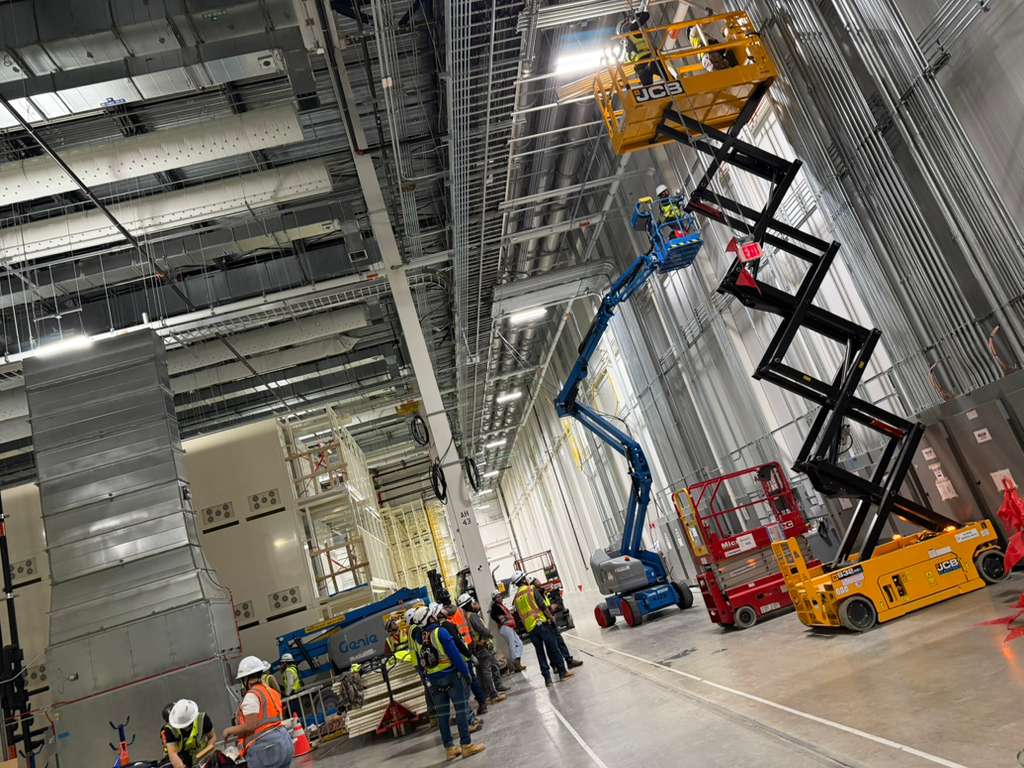 Large-scale MEP install on automotive supplier site